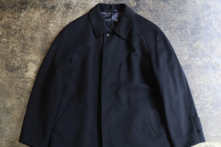 Cashmere × Angora Balmacaan Coat