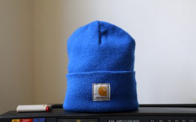 Carhartt Logo Knit Beanie Made in USA