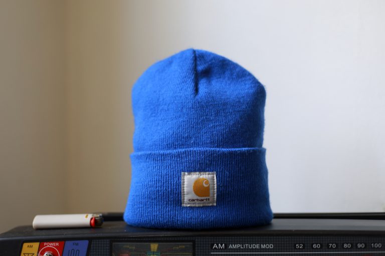 Carhartt Logo Knit Beanie Made in USA