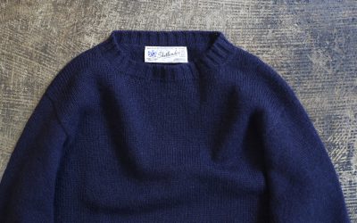 SHETLANDER Crew Neck Sweater Made in Scotland