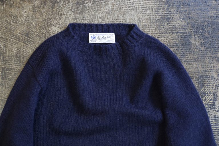 SHETLANDER Crew Neck Sweater Made in Scotland