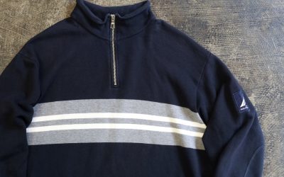 NAUTICA Lined Half Zip Pullover Sweat
