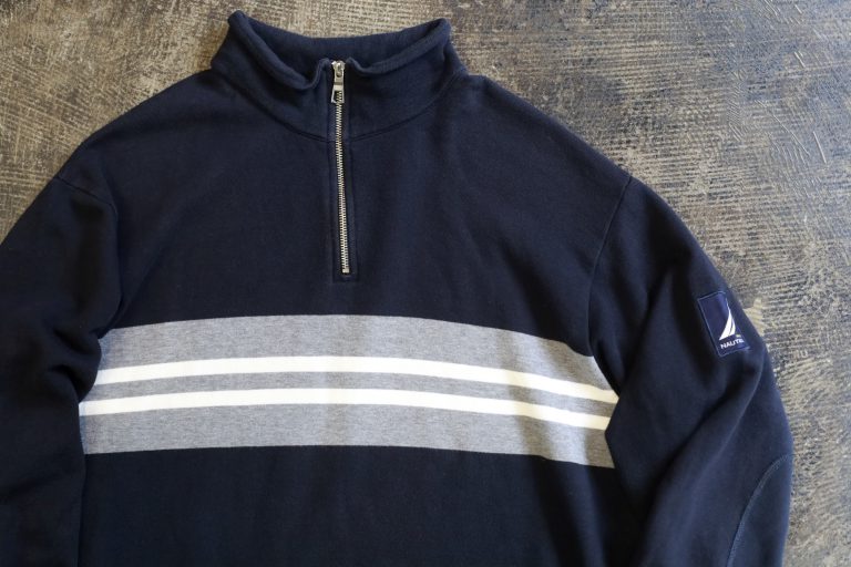NAUTICA Lined Half Zip Pullover Sweat