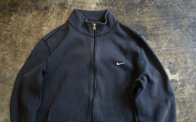 NIKE Hi-Neck Sweat Zip Up Cardigan
