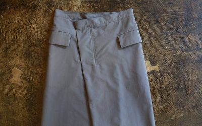 tricot Comme des Garcons AD1998 Collection Wrap Skirt