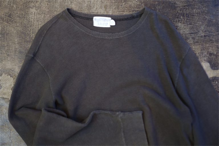 DOUBLE RL Faded Cotton Knit