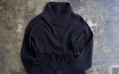 Baserange Long Sleeve Wrap Design Tops