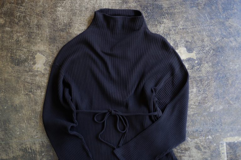 Baserange Long Sleeve Wrap Design Tops