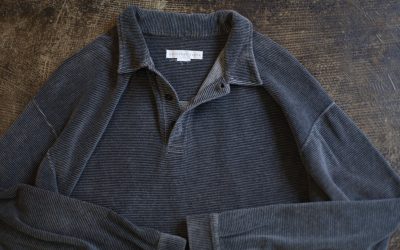 GEOFFREY BEENE L/S Border Polo