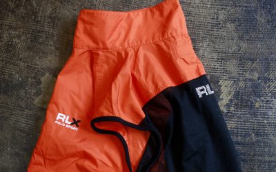 POLO SPORT RLX Old 90s Nylon×Mesh Zip Up Vest