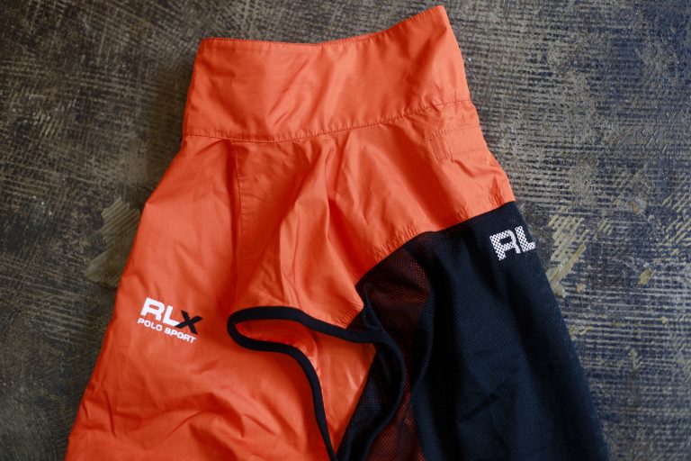 POLO SPORT RLX Old 90s Nylon×Mesh Zip Up Vest