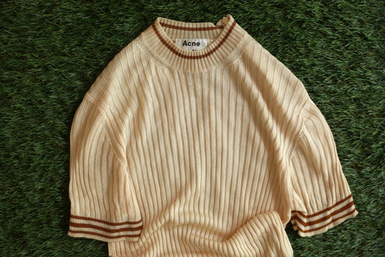 Acne Studios S/S Rib Line Compact Tops