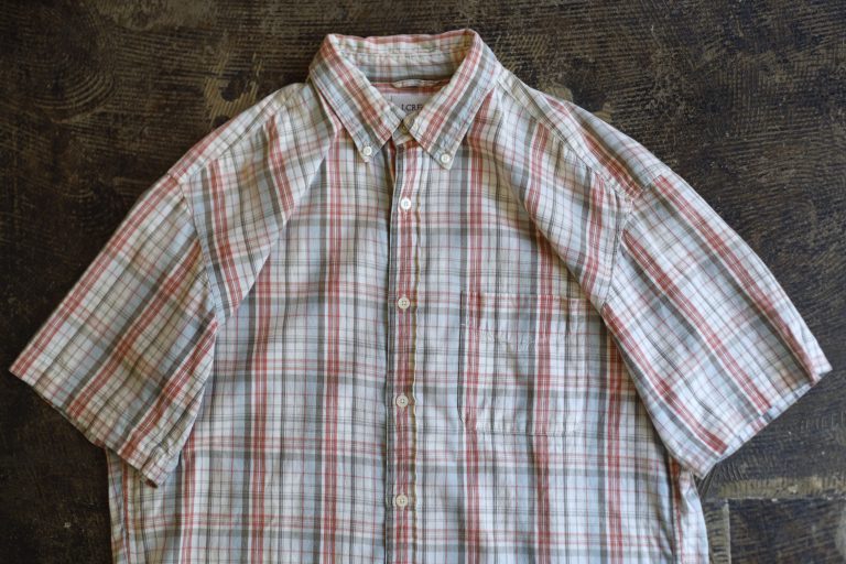 J.CREW Old S/S B.D. Check Shirt