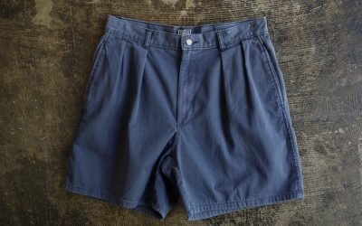 POLO by Ralph Lauren OLD Two Tuck Cotton Shorts