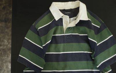 L.L.Bean S/S Border Rugby Shirt