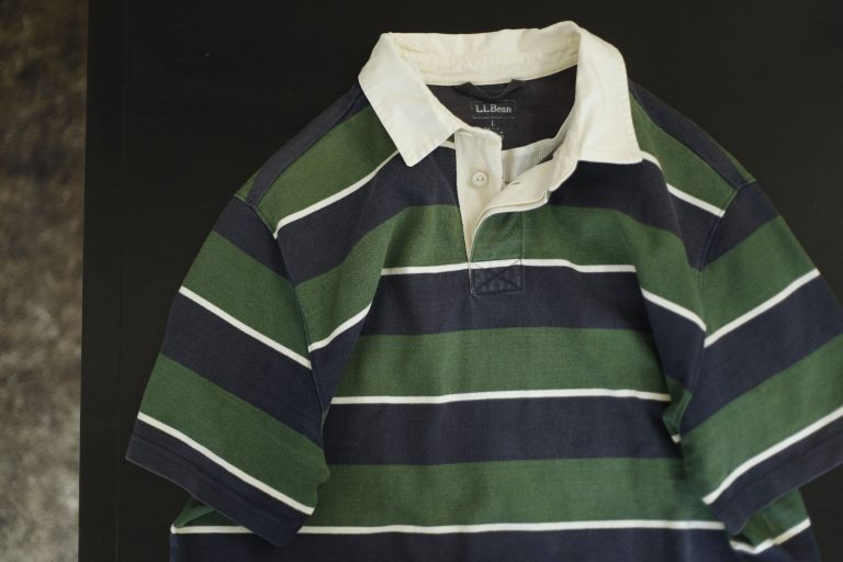 L.L.Bean S/S Border Rugby Shirt