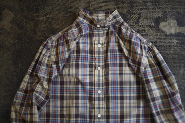 POLO by Ralph Lauren Old ~90s Stand Collar Check Shirt