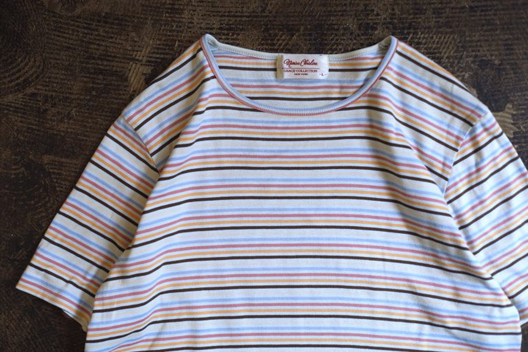 Marisa Christina New York Multi Color Border T-Shirts