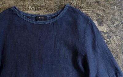 Theory Short Sleeve Linen T-Shirts