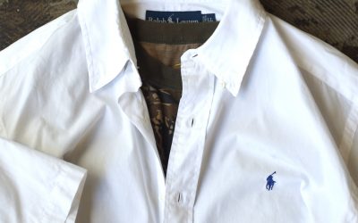 POLO by Ralph Lauren OLD S/S Cotton White Shirts
