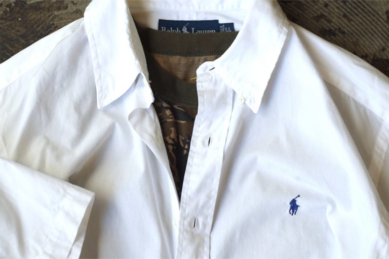POLO by Ralph Lauren OLD S/S Cotton White Shirts