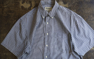 Eddie Bauer Old S/S Check Shirt with Pocket