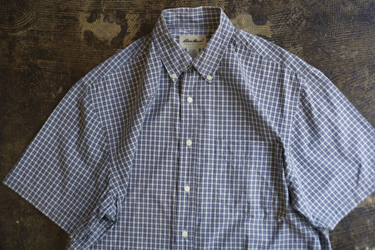 Eddie Bauer Old S/S Check Shirt with Pocket