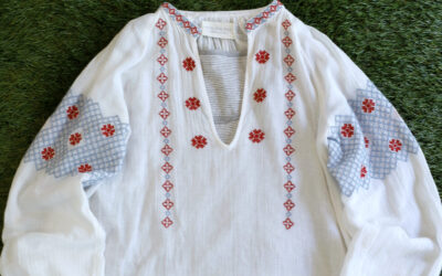 DENIM & SUPPLY Embroidery Tunic Blouse