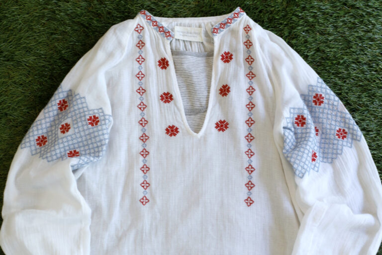 DENIM & SUPPLY Embroidery Tunic Blouse