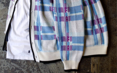 FUCKING AWESOME Jacquard Check V-Neck Cardigan