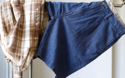 LEVI’S Tuck Denim Trousers Shorts