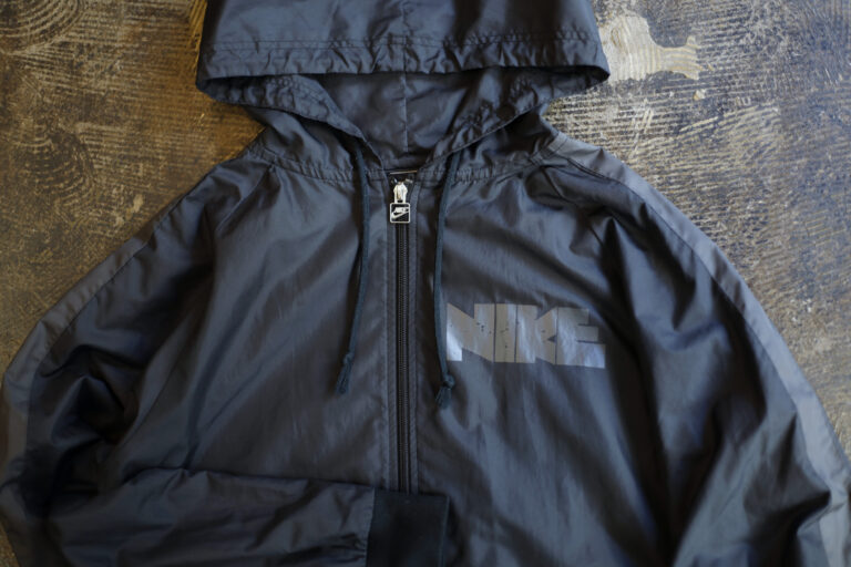 NIKE “GOTSUNIKE” Logo Nylon Zip Up Jacket