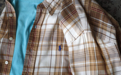 POLO by Ralph Lauren OLD 90s Embroidery Pony Check Shirt