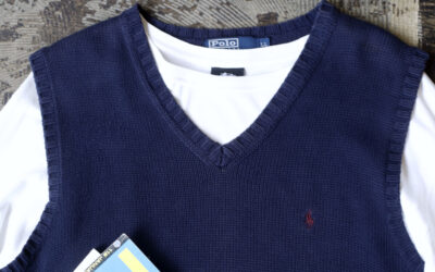 POLO by Ralph Lauren Old Embroidery Pony Cotton Knit Vest