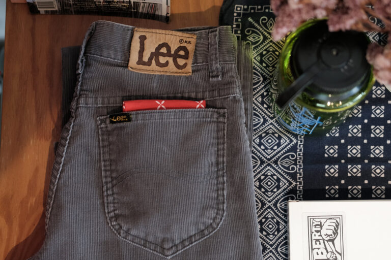 Lee Vintage 80s Corduroy Pants Made in U.S.A.